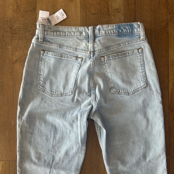 Abercrombie & Fitch High Rise Skinny Jeans 28/6R NWT Light Wash Distressed - Picture 10 of 10